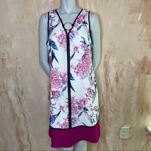 Ivanka Trump Floral O-Ring Dress Size 12